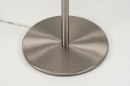 Vloerlamp 30776: modern, staal rvs, stof, metaal #13