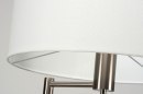 Vloerlamp 30776: modern, staal rvs, stof, metaal #9
