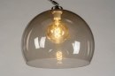Floor lamp 30801: modern, retro, glass, stainless steel #7