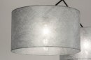 Hanglamp 30803: modern, stof, metaal, zwart #7