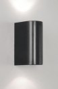 Wandlamp 30813: modern, metaal, zwart, mat #3
