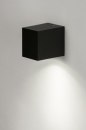 Wandlamp 30823: modern, aluminium, metaal, zwart #2