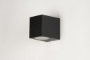 Wandlamp 30823: modern, aluminium, metaal, zwart #4