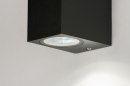 Wandlamp 30823: modern, aluminium, metaal, zwart #6