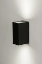 Wandlamp 30824: modern, aluminium, metaal, zwart #2