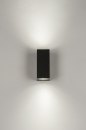 Wandlamp 30824: modern, aluminium, metaal, zwart #3