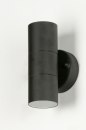 Wandlamp 30830: modern, metaal, zwart, mat #5