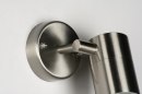 Wandlamp 30836: modern, staal rvs, metaal, aluminium #10