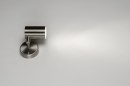 Wandlamp 30836: modern, staal rvs, metaal, aluminium #13