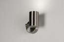 Wandlamp 30836: modern, staal rvs, metaal, aluminium #5