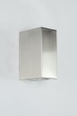 Wandlamp 30839: modern, staal rvs, metaal, staalgrijs #4
