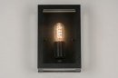 Foto 30850-8: Buitenlamp met LED lamp en schemerschakelaar