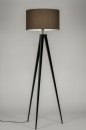 Vloerlamp 30882: design, modern, stof, metaal #3
