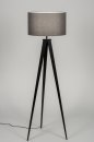Vloerlamp 30883: design, modern, stof, metaal #1