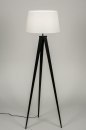 Vloerlamp 30885: design, modern, stof, metaal #1