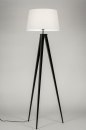 Vloerlamp 30885: design, modern, stof, metaal #3