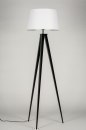 Vloerlamp 30885: design, modern, stof, metaal #4
