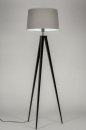 Vloerlamp 30887: design, modern, stof, metaal #12
