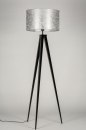 Vloerlamp 30888: design, modern, stof, metaal #4