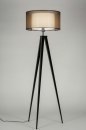 Vloerlamp 30889: design, modern, stof, metaal #3