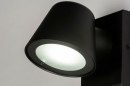 Foto 30899-5: Sehr hübsch gestaltete Design-Wandleuchte für den Innenbereich und den Außenbereich