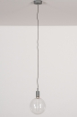 Hanglamp 30977: industrieel, modern, glas, helder glas #2