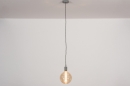 Hanglamp 30979: industrieel, modern, glas, zacht geel #5