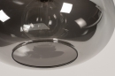 Plafondlamp 31002: modern, eigentijds klassiek, glas, metaal #7