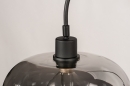 Foto 31009-6 detailfoto: Uitschuifbare wandlamp in mat zwarte kleur, geschikt voor led verlichting.
