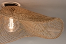 Plafondlamp 31021: landelijk, modern, retro, hout #5
