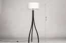 Vloerlamp 31057: design, modern, hout, stof #1