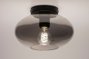Plafondlamp 31063: modern, retro, eigentijds klassiek, glas #12