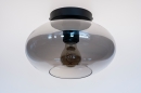 Plafondlamp 31063: modern, retro, eigentijds klassiek, glas #16