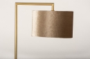 Tafellamp 31076: modern, eigentijds klassiek, messing, stof #6