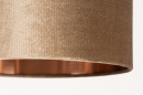 Tafellamp 31076: modern, eigentijds klassiek, messing, stof #9