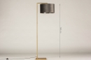 Vloerlamp 31099: landelijk, modern, eigentijds klassiek, messing #11