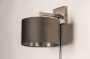 Wandlamp 31107: landelijk, modern, eigentijds klassiek, staal rvs #13