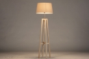 Vloerlamp 31125: landelijk, modern, hout, licht hout #2