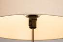 Foto 31125-23: Blankhouten vloerlamp Tripod met beige kap