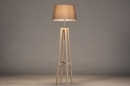 Vloerlamp 31128: landelijk, modern, hout, licht hout #2