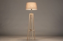 Vloerlamp 31129: landelijk, modern, eigentijds klassiek, hout #2