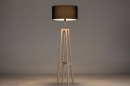 Vloerlamp 31130: landelijk, modern, hout, licht hout #2