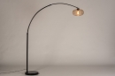 Stehleuchte 31134: modern, Retro, Glas, Metall #2