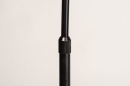 Foto 31135-15: Japandi Stehleuchte, Bogenlampe mit Rattanschirm