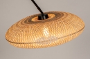 Foto 31135-9 detailfoto: Japandi vloerlamp booglamp met rotan lampenkap