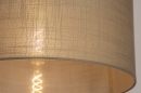 Foto 31140-11: Verstelbare XL hanglamp met Knikarm met taupe kleurige kap