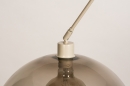Foto 31144-9: Verstelbare XL hanglamp met twee knikarmen en grote retro bollen