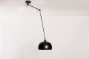 Pendelleuchte 31173: modern, Retro, Metall, schwarz #11