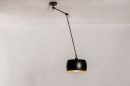 Hanglamp 31174: modern, metaal, zwart, mat #10