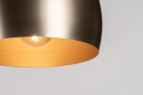 Hanglamp 31177: landelijk, modern, eigentijds klassiek, messing #6